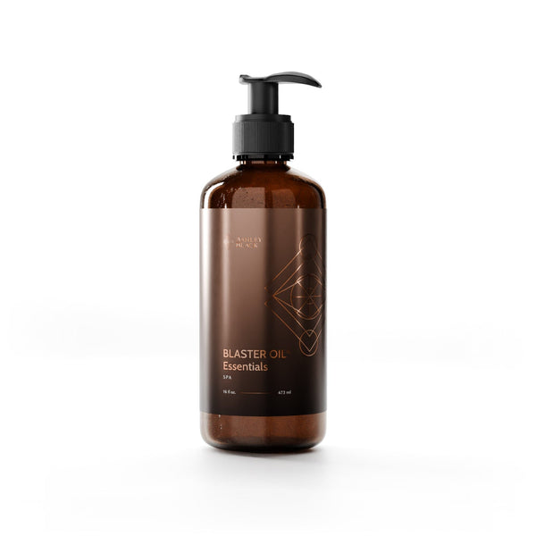 Ashley Black Blaster Oil 16oz Pump | Fascia Massage Oil