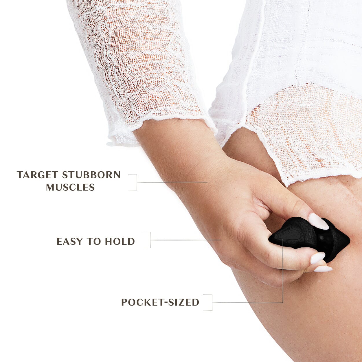 FasciaBlaster® Nugget Color Black 4