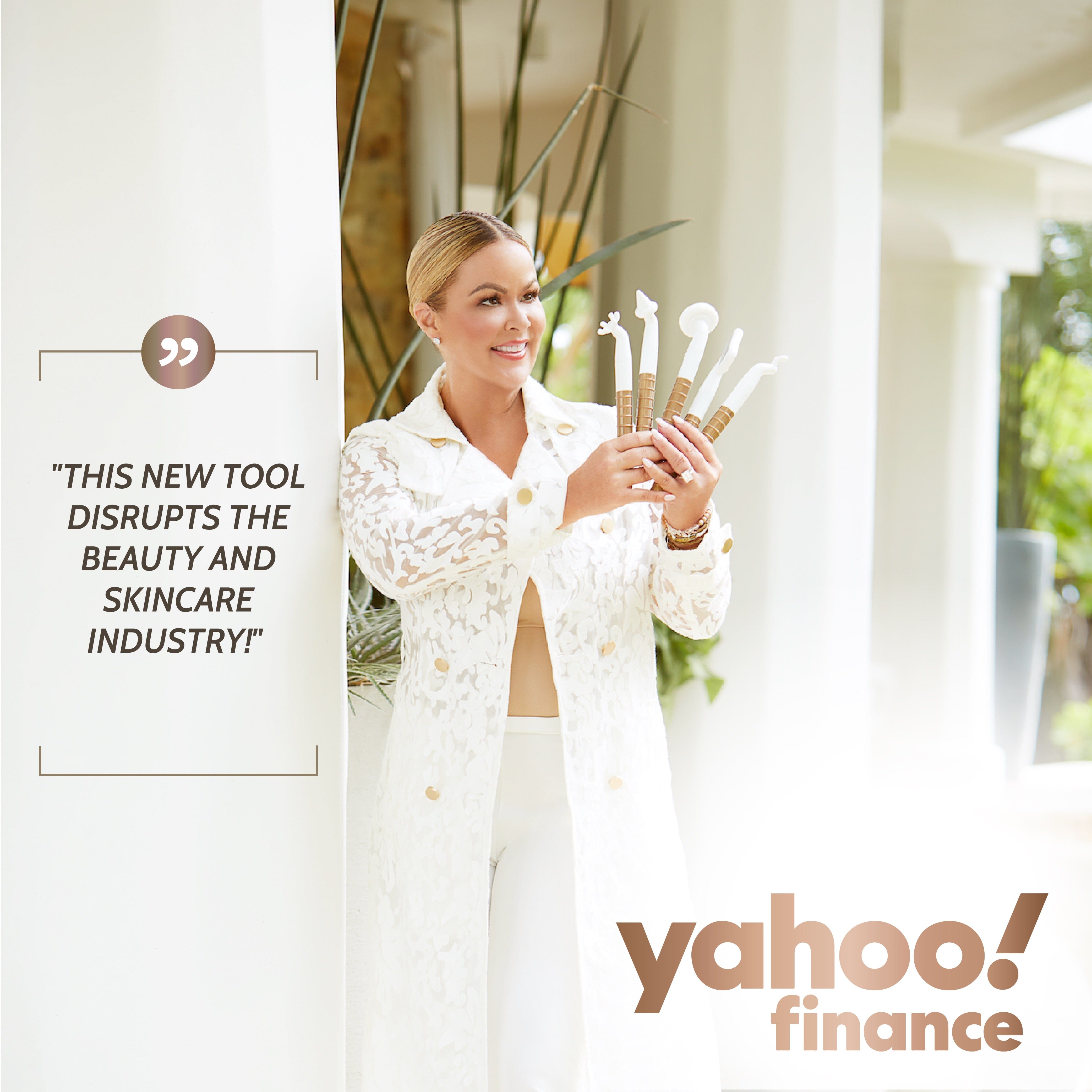 Skin invigorating tool with Handle