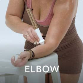 Thumbnail from the FasciaBlaster elbow tutorial, providing step-by-step guidance for treating fascia in the elbows.
