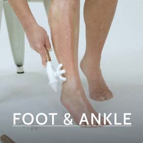 thumbnail from the FasciaBlaster foot and ankle tutorial, providing step-by-step instructions for treating fascia in these areas.