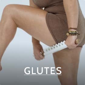 Thumbnail from the FasciaBlaster glutes tutorial, demonstrating techniques to target and treat fascia in the glutes.