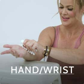 Thumbnail from the FasciaBlaster hand and wrist tutorial, showing techniques to treat fascia in the hands and wrists.