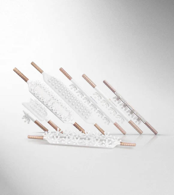 FasciaBlaster body tools, crafted for deep tissue fascia work, aiding in muscle definition and reducing cellulite appearance.