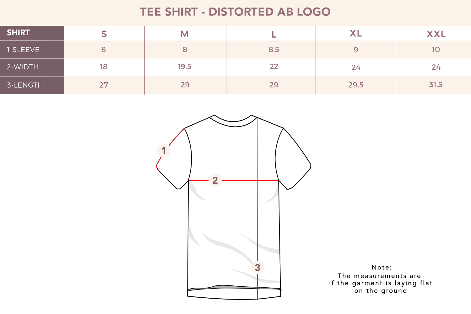 Tee Shirt - Distorted AB Logo