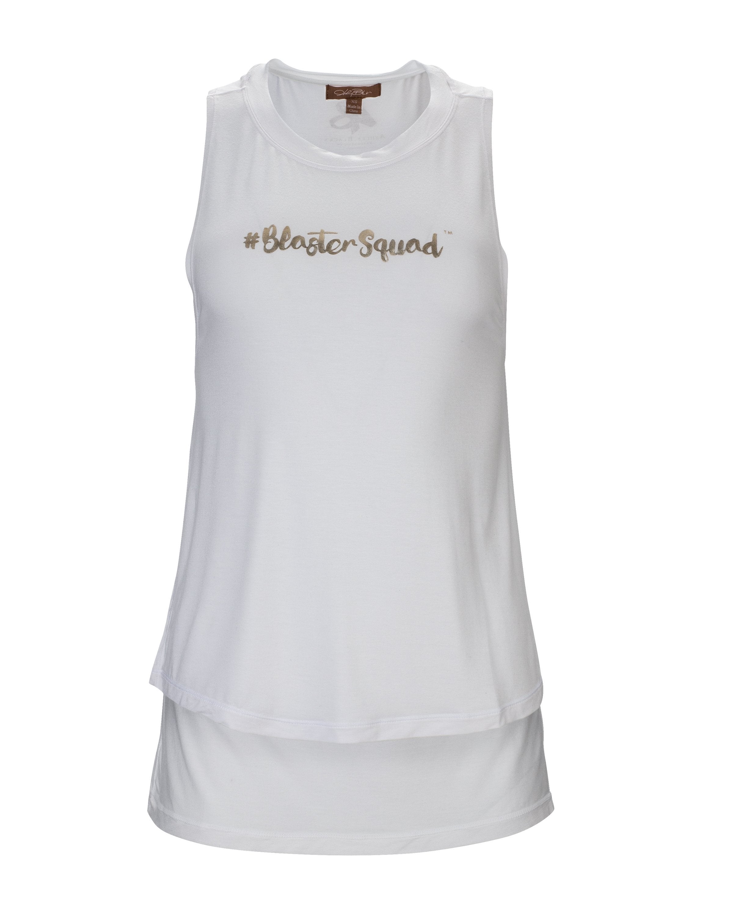 Blastersquad Tank White Front